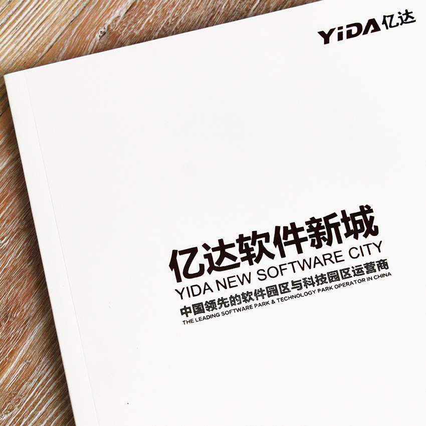 億達(dá)軟件新城畫冊設(shè)計